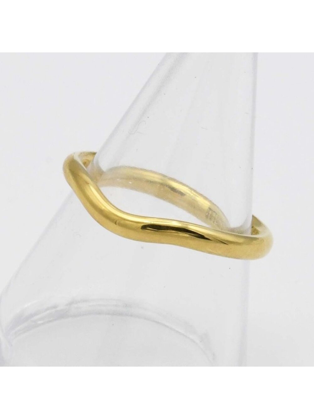 Tiffany & Co Curved Band Ring 18K Gold